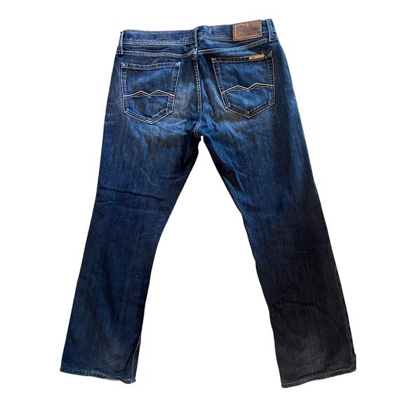 Vintage 90's Meltin' Pot Mens 34x34 (34x28) Relaxed Fit Jeans Straight Leg Denim - Picture 2 of 6